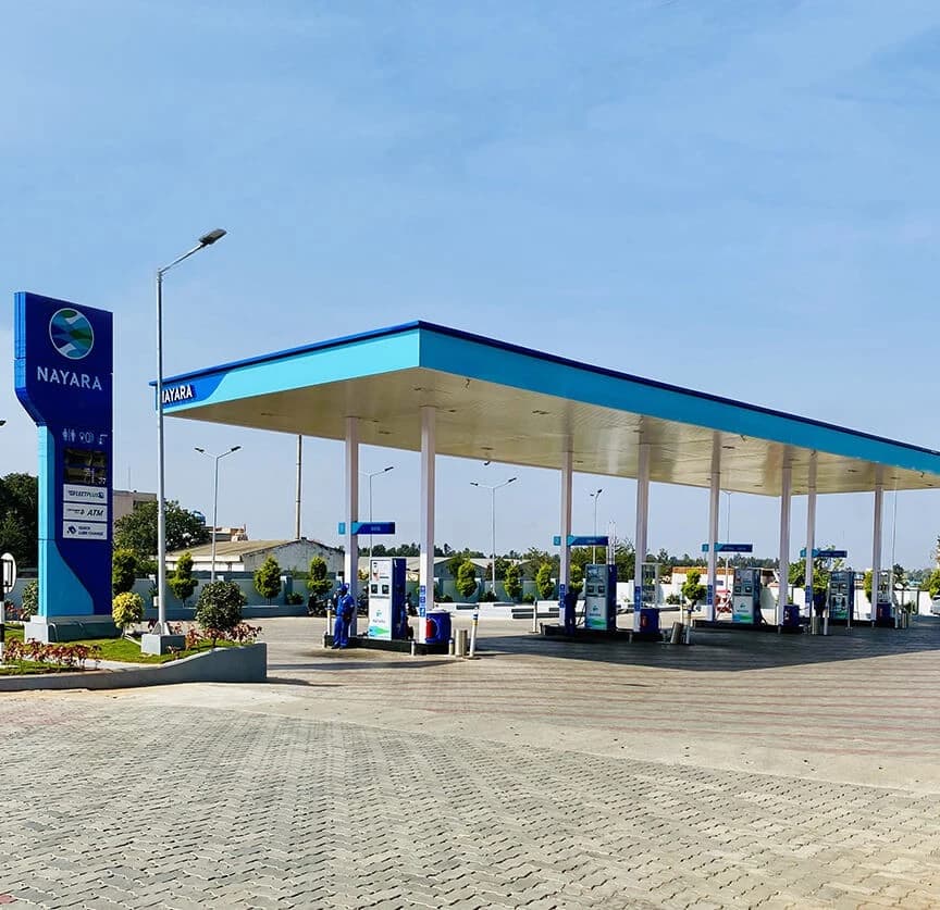 Nayara Energy Forecourt
