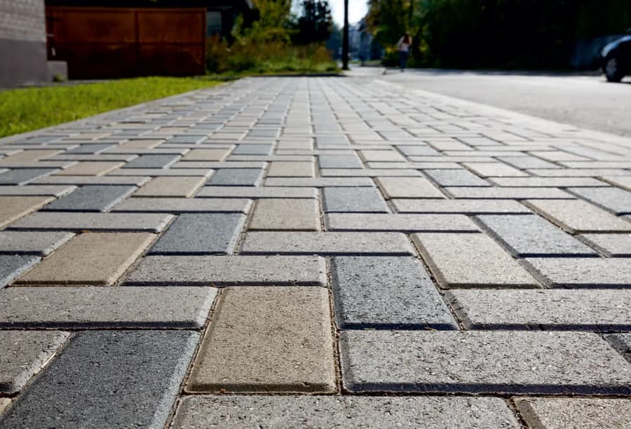 Parking Areas paver block application